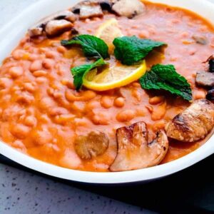 طرز تهیه خوراک لوبیا چیتی ساده و خوشمزه رستورانی با قارچ طرز تهیه خوراک لوبیا چیتی ساده و خوشمزه رستورانی با قارچ