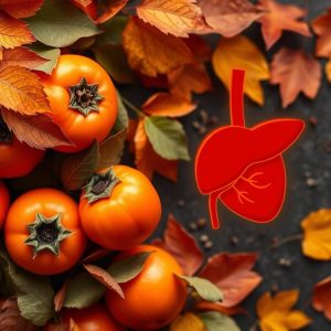 خواص خرمالو برای کبد نگاهی جامع به فواید و مضرات این میوه پاییزی برای سلامت کبد